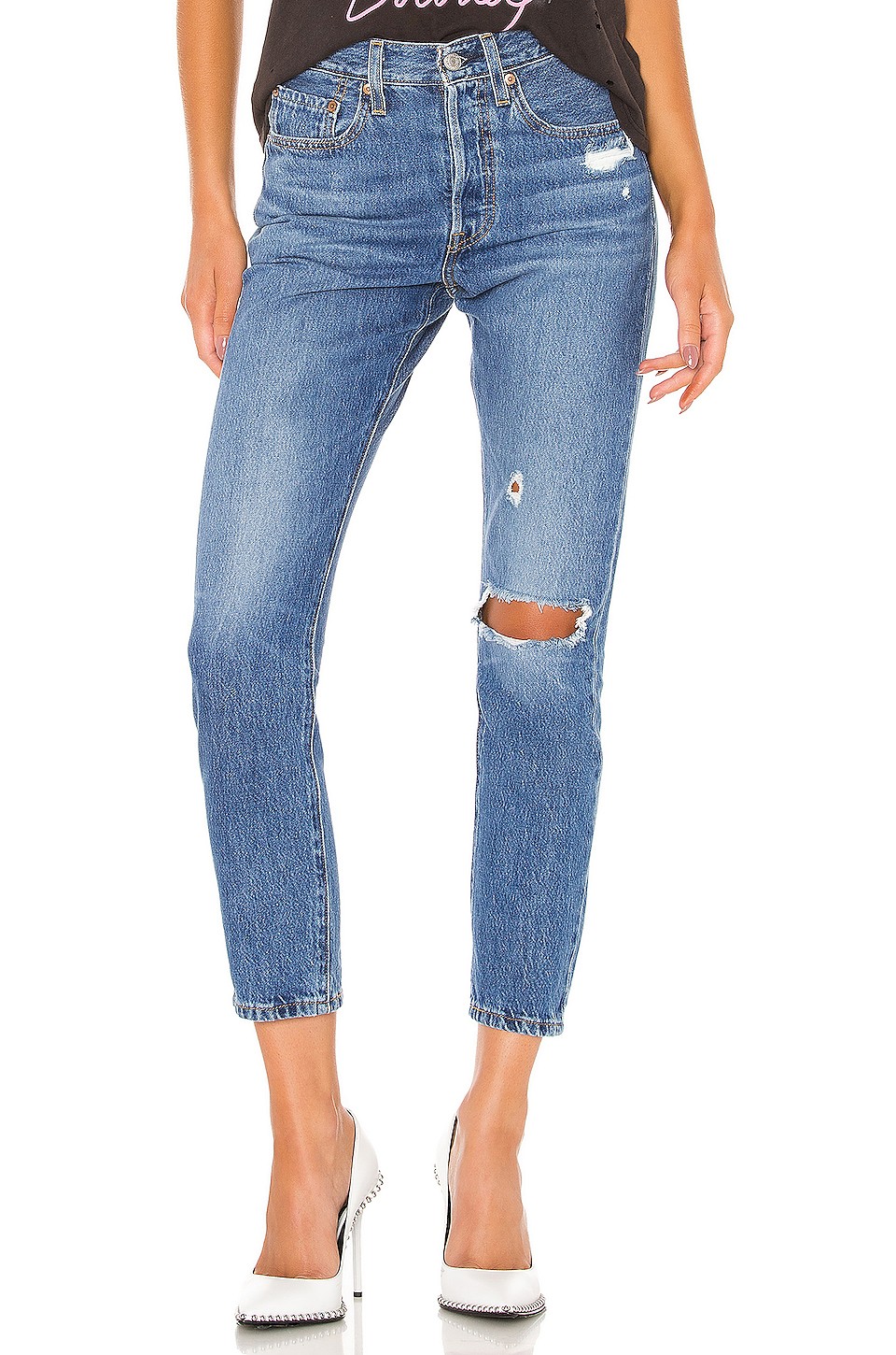 LEVI'S 501 Skinny in Sansome Street from Revolve.com | Revolve Clothing (Global)