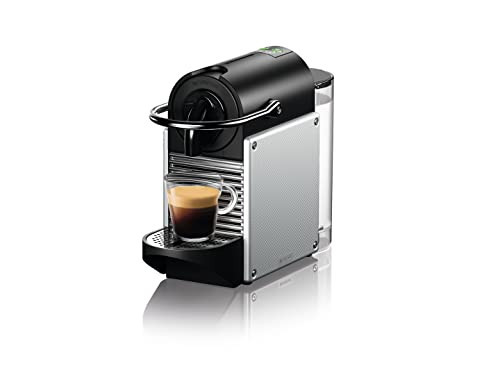 Nespresso Pixie Espresso Machine by De'Longhi, 1100ml, Aluminum,Silver | Amazon (US)