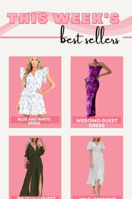 This week’s best seller! Elopement dress, wedding guest dress, spring dress, blue and white dress, flowy dress, maxi dress

#LTKfindsunder50 #LTKfindsunder100 #LTKSeasonal