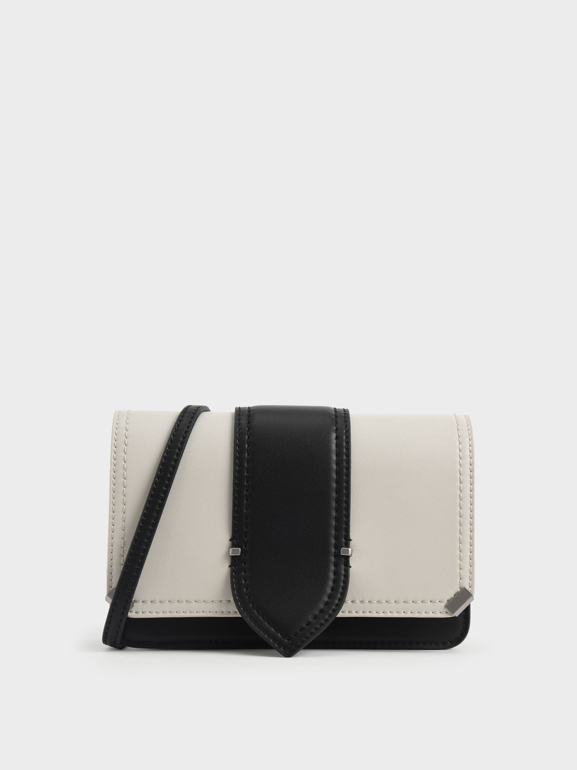 台灣限定：撞色肩背包
 - 混色 | CHARLES & KEITH (US)