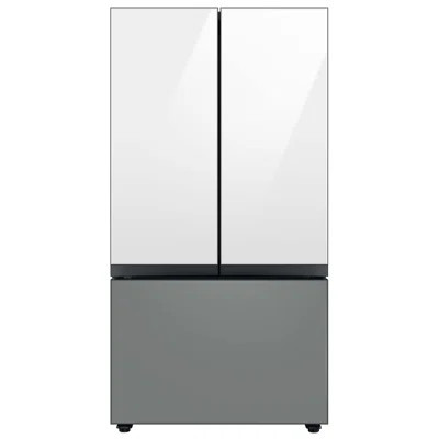 Samsung Bespoke 3-Door French Door Refrigerator (30 cu. ft.) with Customizable Door Panel Colors and Beverage Center | Wayfair North America