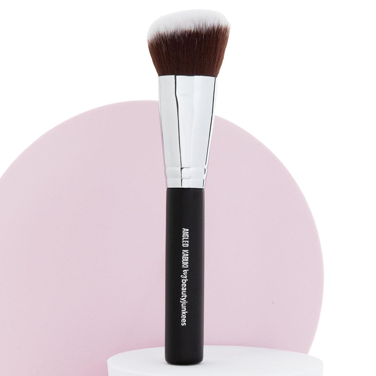 Angled Blush Brush for Makeup – Large Dense Kabuki Blush Brush to Apply Liquid, Cream, Mineral ... | Amazon (US)