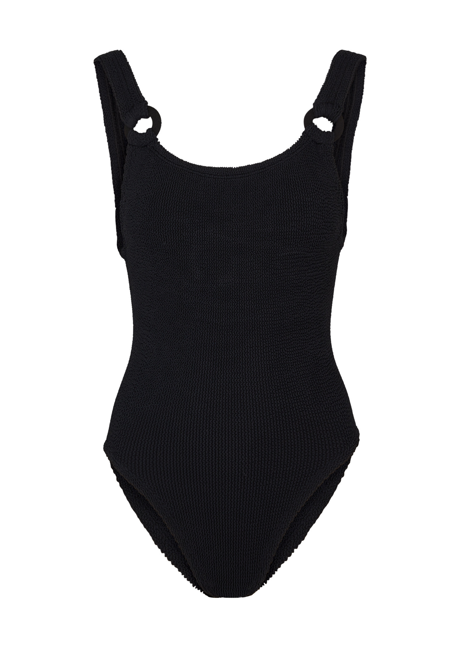 SW DOMINO FABRIC HOOP SWIM_983849_BLAC | Harvey Nichols
