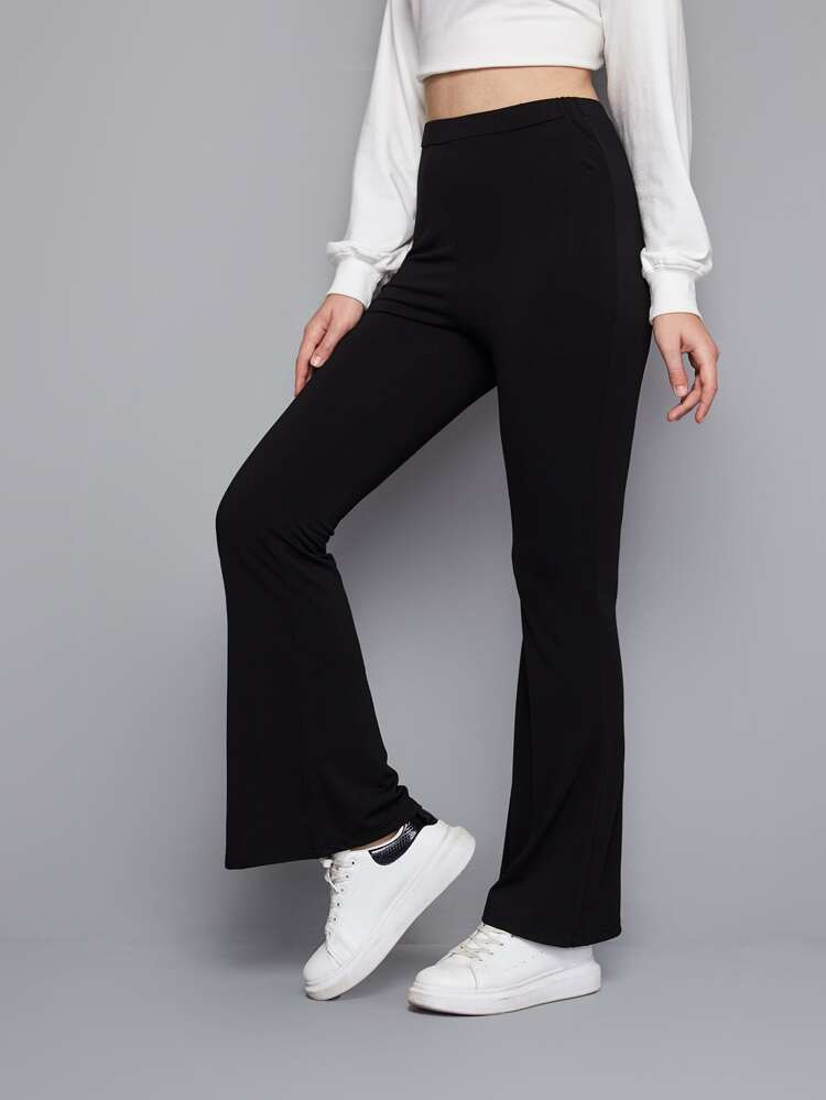 SHEIN Schlaghose mit hoher Taille | SHEIN