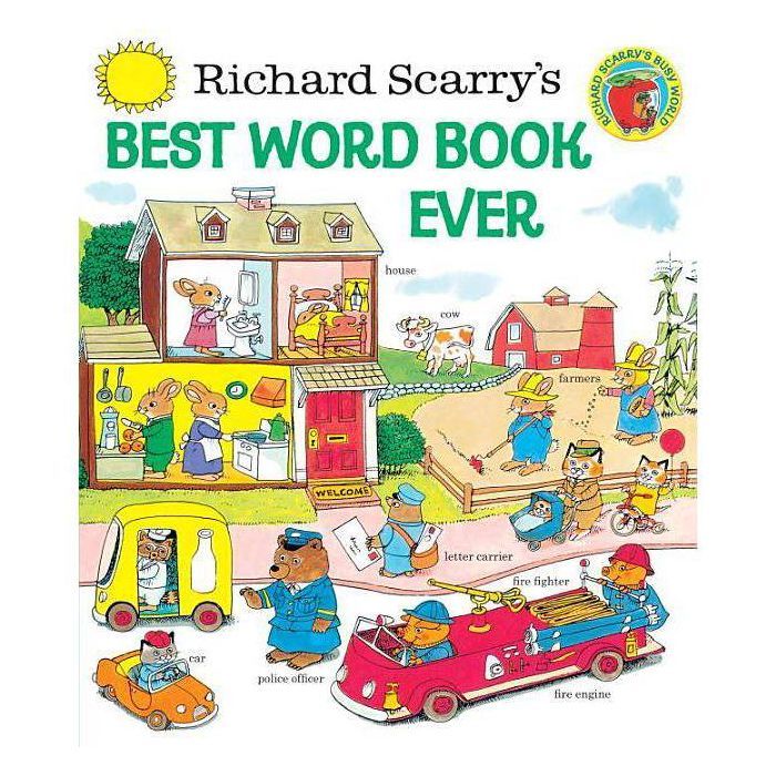 Richard Scarry's Best Word Book Ever (Hardcover) by Richard Scarry | Target