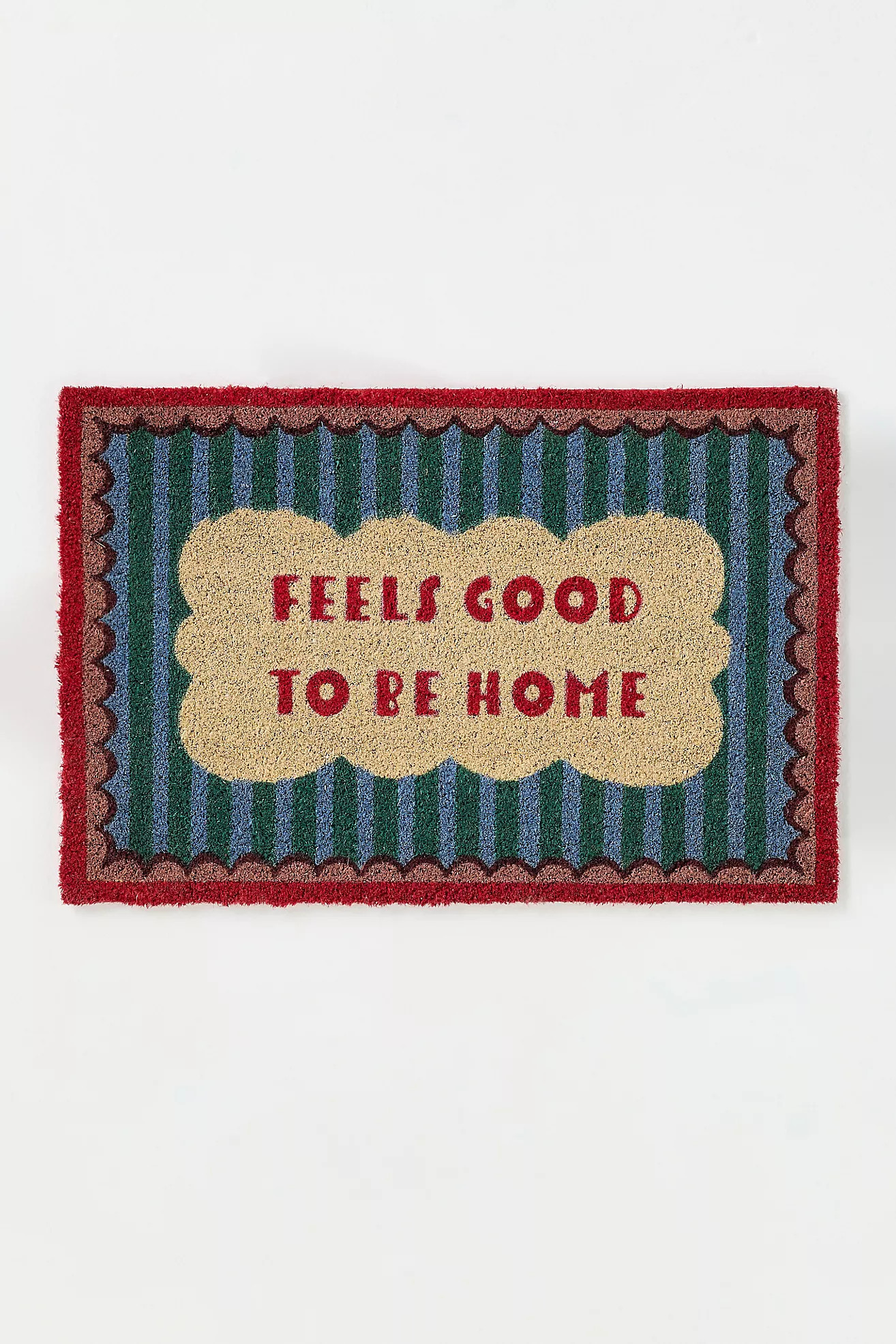 Feels Good to Be Home Coir Printed Doormat | Anthropologie (US)