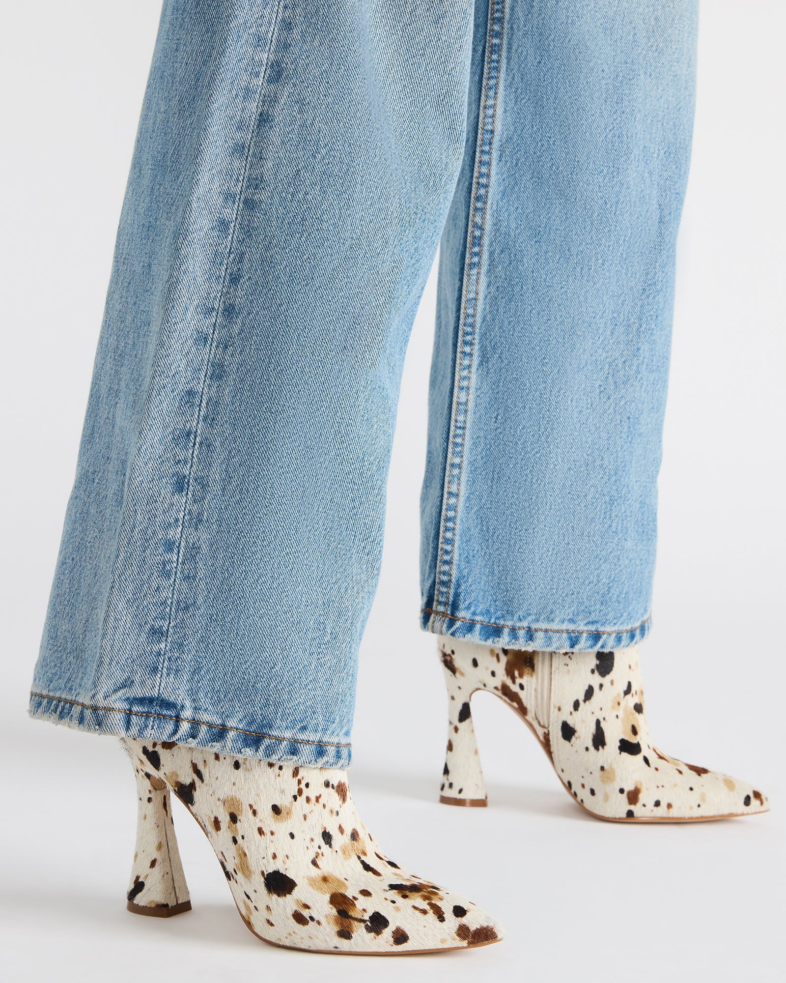 BOLERO Tan Multi Pointed-Toe Heeled Women's Ankle Boot | Steve Madden (US)