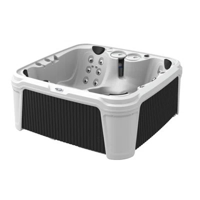 AquaRest DayDream 3500 6-Person 35-Jet Plug & Play Hot Tub with Ozonator, LED Waterfall and Stainless Steel Heater | Wayfair North America