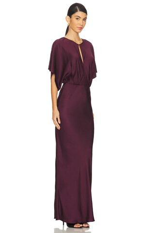 ASTR the Label Angelle Dress in Wine from Revolve.com | Revolve Clothing (Global)