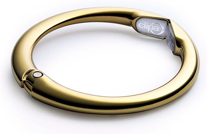 Clipa Bag Hanger - The Ring That Opens Into a Hook, Closes Automatically | Hangs Almost Anywhere ... | Amazon (US)