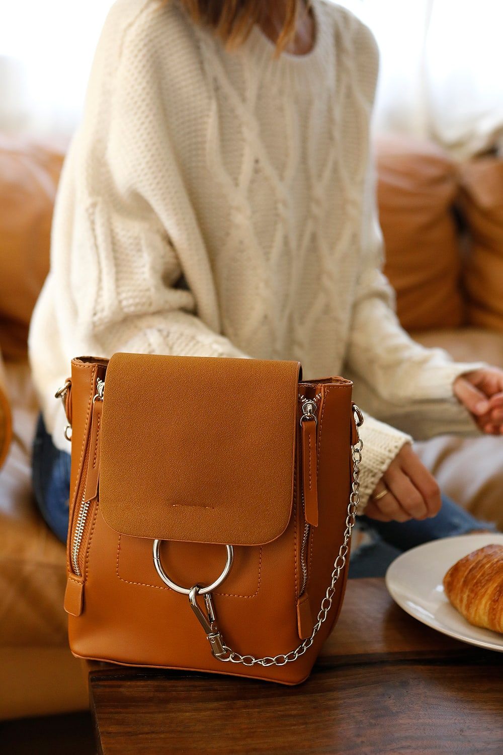 Sidewalk Stunner Brown Backpack | Lulus (US)
