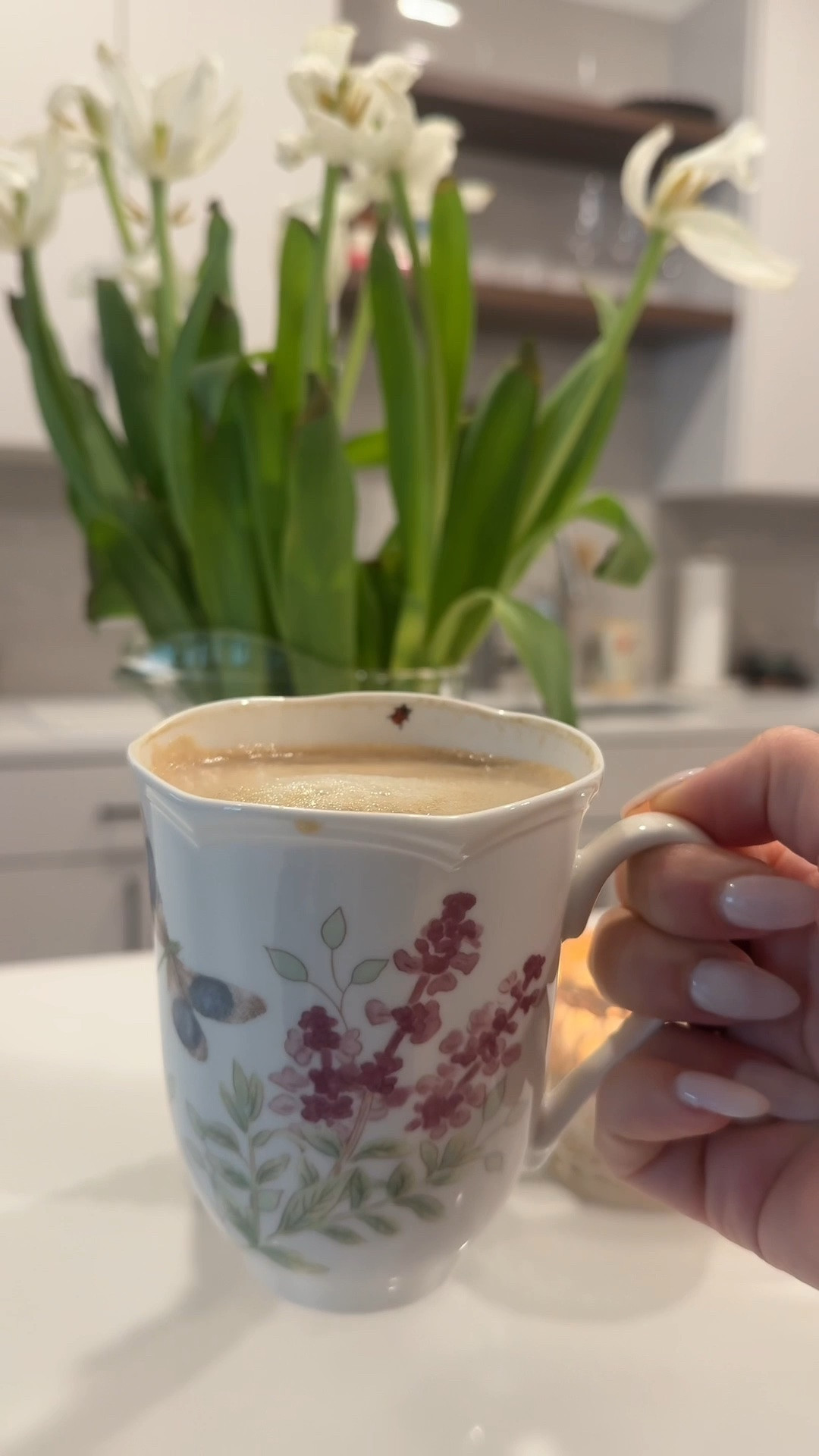 morning routine faves feat my fave Lenox coffee cups (meadow and herb), my new blue velvet throw pillows from Target, and more

#LTKdayinmylife #LTKvlog #LTKmorningroutine