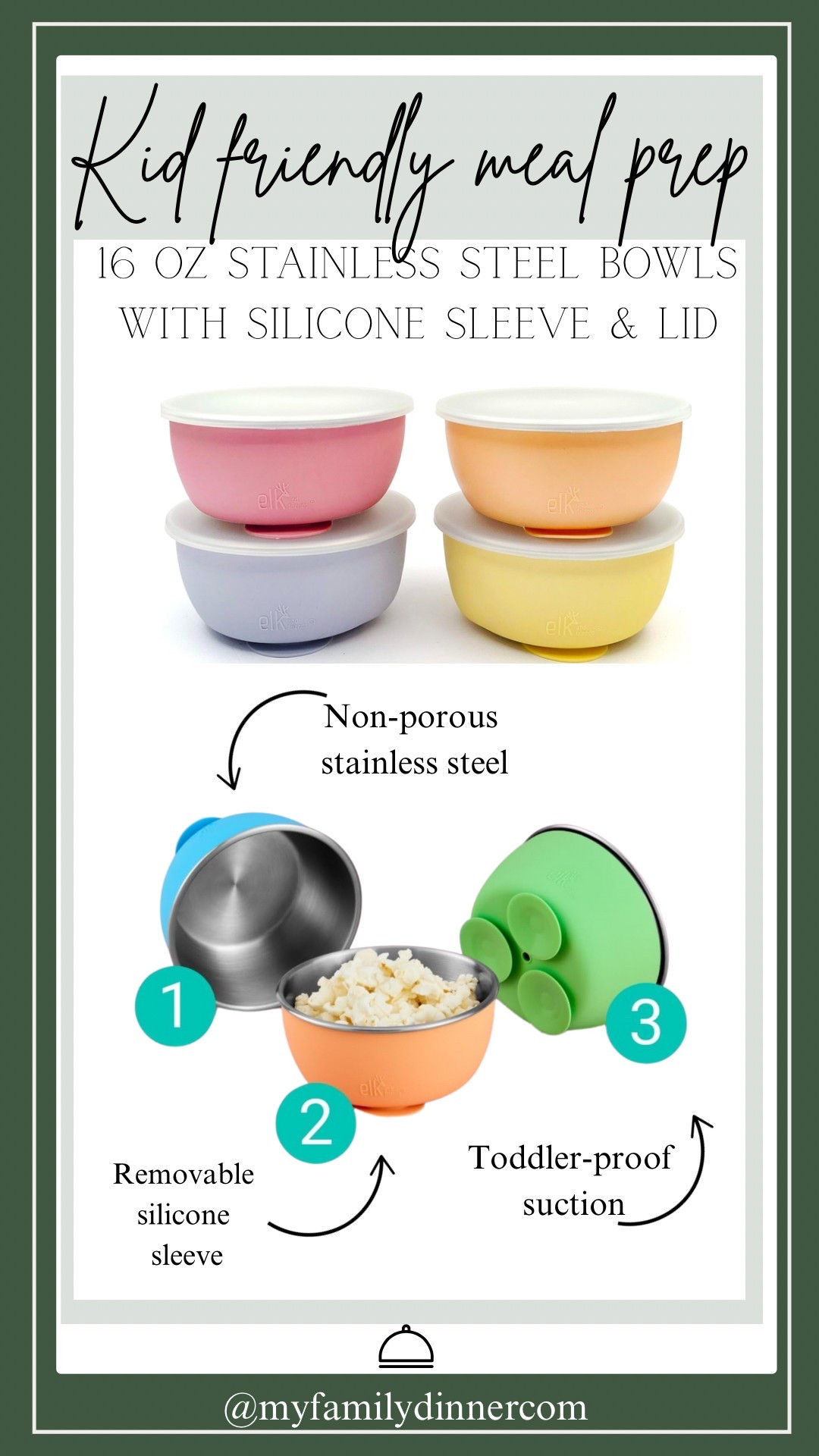 Want to refresh your kids kitchen items? Choose a healthier alternative to plastic containers with these stainless steel bowls with silicone sleeves.  Multiple color options to choose from! 

#LTKKids #LTKFamily #LTKHome