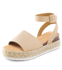 DREAM PAIRS Women's Platform Espadrilles Casual Ankle Strap Wedge Sandals Comfortable Dressy Summ... | Amazon (US)
