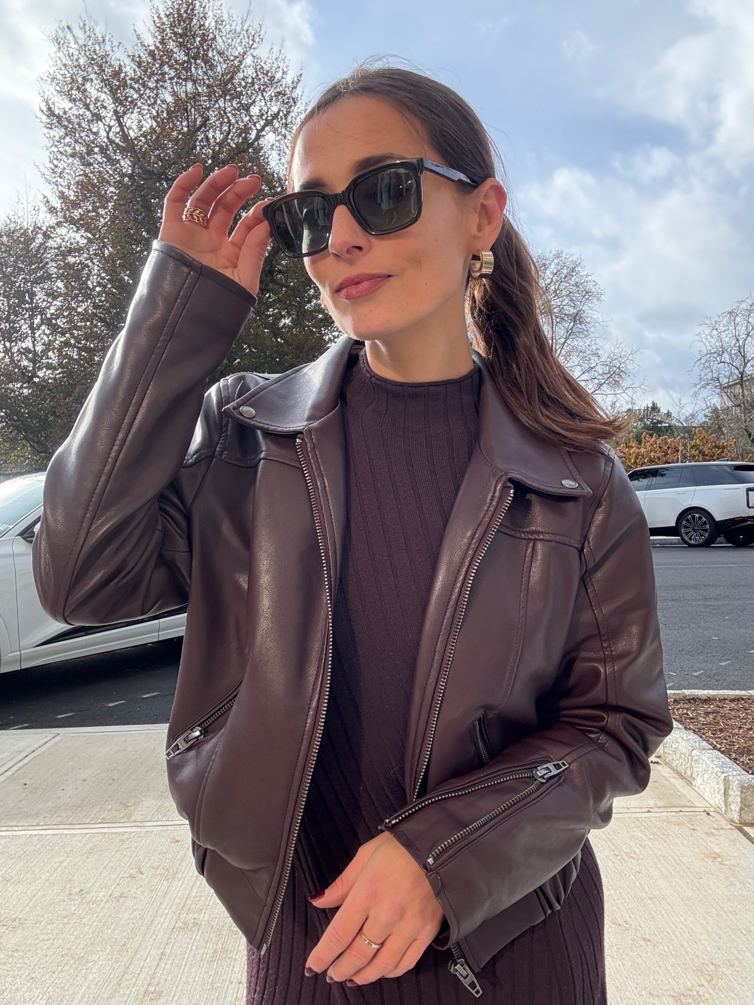 Plum is the underrated fall neutral 🍇
Obsessed with how this monochrome moment came together. 

#LTKStyleTip #LTKootd #LTKSeasonal