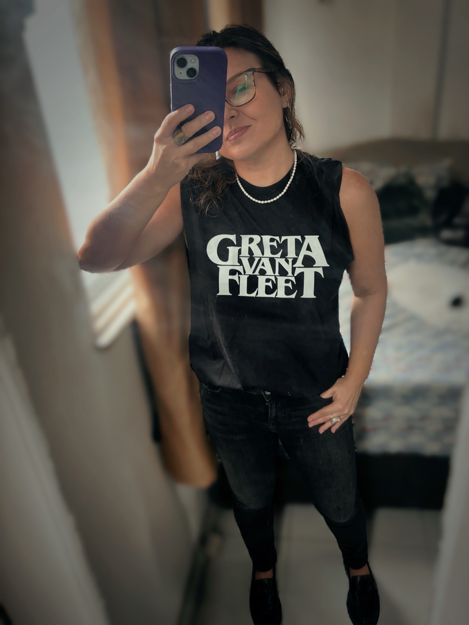 Camiseta de banda pra quem ama um visual rocker

#ltkdicadeestilo

#LTKbrasil