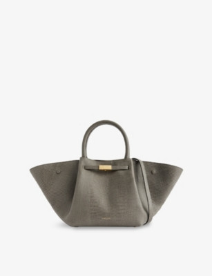 Midi New York leather tote bag | Selfridges