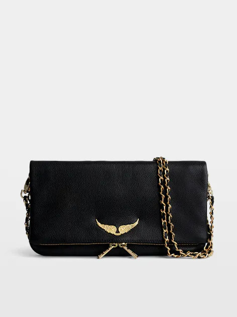 Rock Pouch in Black Leather | Zadig&Voltaire | Zadig et Voltaire (US)