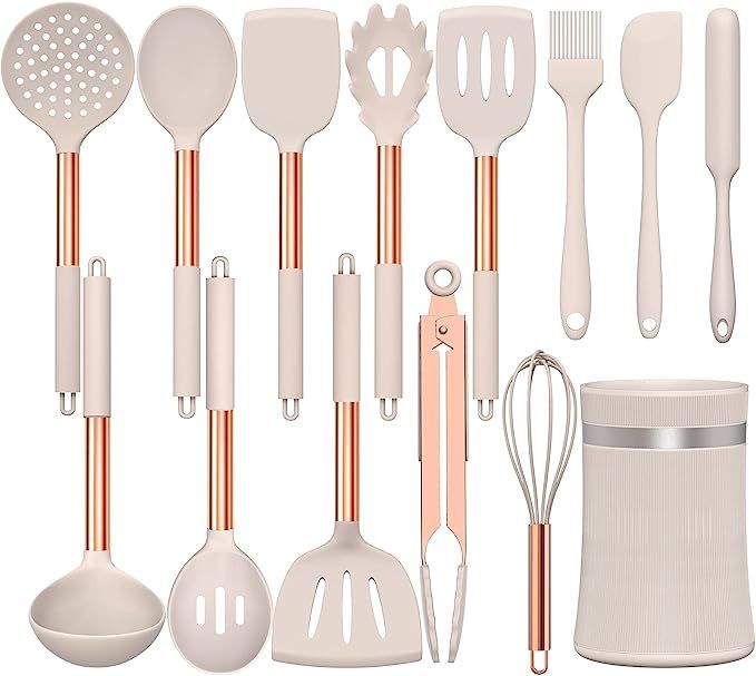 Umite Chef Silicone Cooking Utensils Kitchen Tools Cookware amazon kitchen finds amazon deals | Amazon (US)