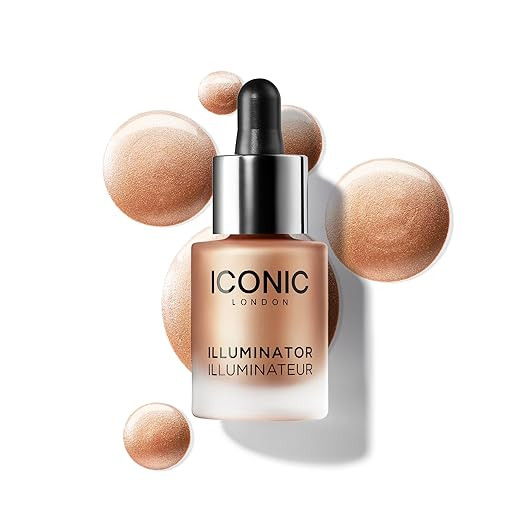 ICONIC LONDON Illuminator | Liquid Highlighting Drops for a Radiant Glow, Cruelty-Free, Vegan Mak... | Amazon (US)