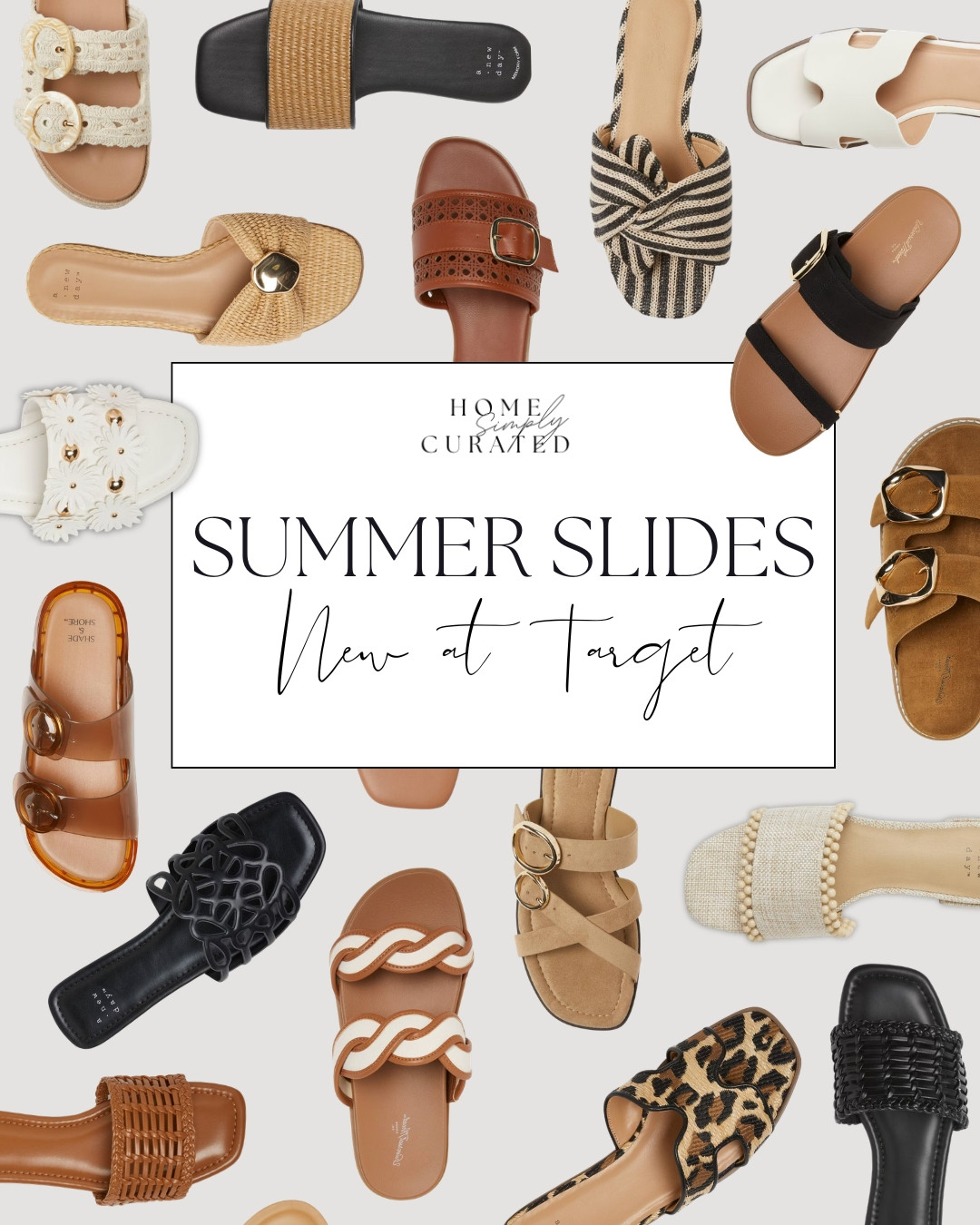 New Summer slides now available at Target!! ☀️ so many cute options this year! 

Summer sandals
Slides
Women’s shoes
Summer shoes

#LTKSeasonal #LTKTravel