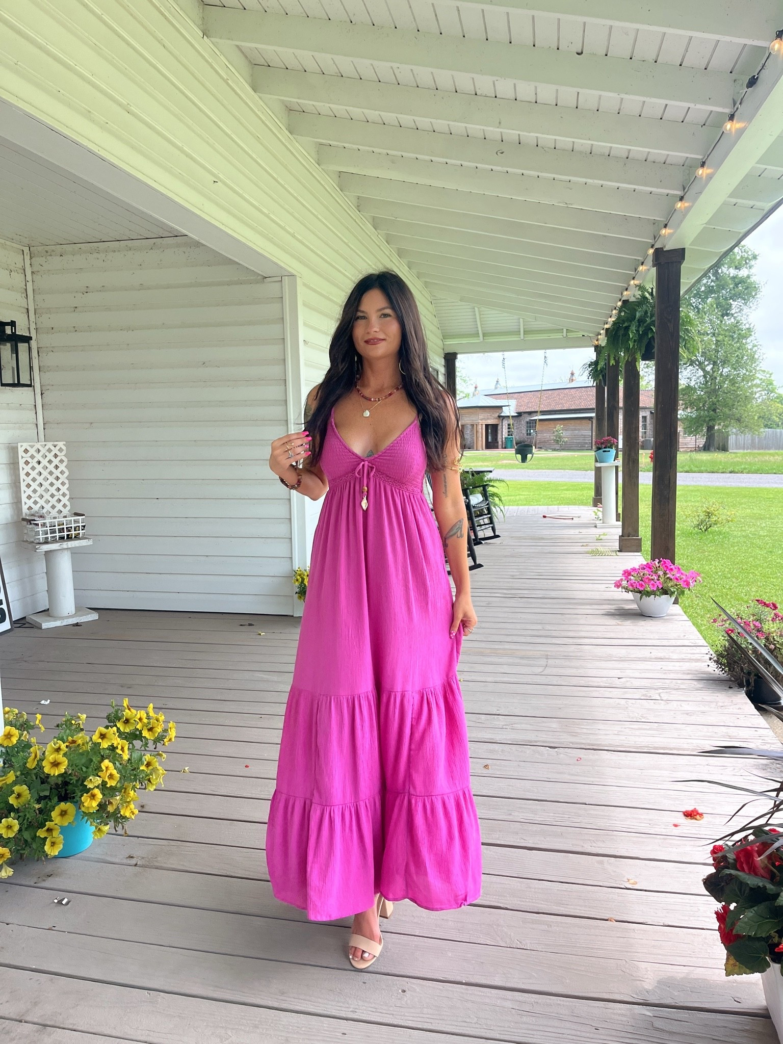 The fact that this vibrant maxi is under $20!! In love! Wearing size xxs

#LTKgrwm #LTKootd #LTKSaleAlert