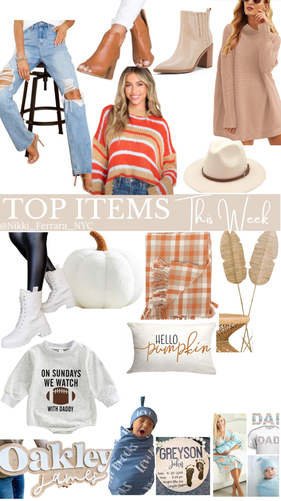 FALL MUST HAVES🍁

Boots, sweaters, hats, jeans, denim, stripped sweater, chunky sweater, white boots, combat boots, white pumpkin, pumkin pillow, baby bubble, baby romper, baby onesie, baby Halloween, dress, amazon

#LTKHoliday #LTKSeasonal #LTKbaby
