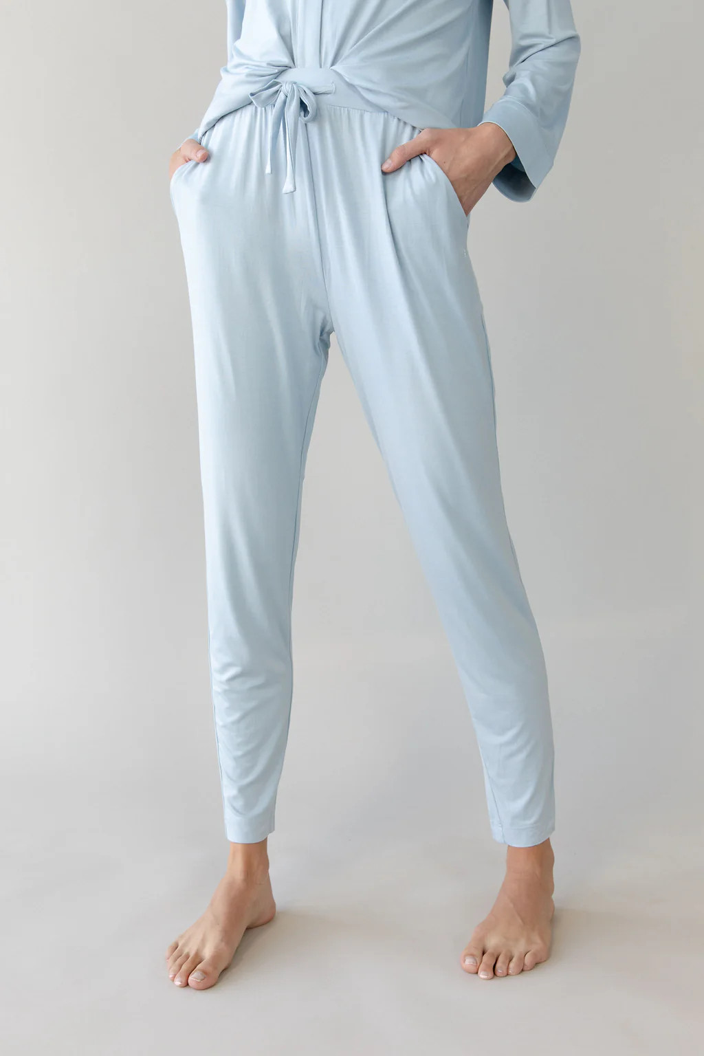 Stretch Knit Bamboo Tapered Pant | Cozy Earth