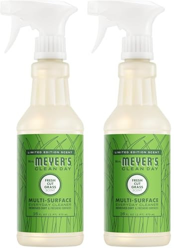 Mrs. MEYER'S CLEAN DAY Multi-Surface Everyday Cleaner,Fresh Cut Grass Scent,16 Fl Oz Bottle,(Pack of 2) | Amazon (US)