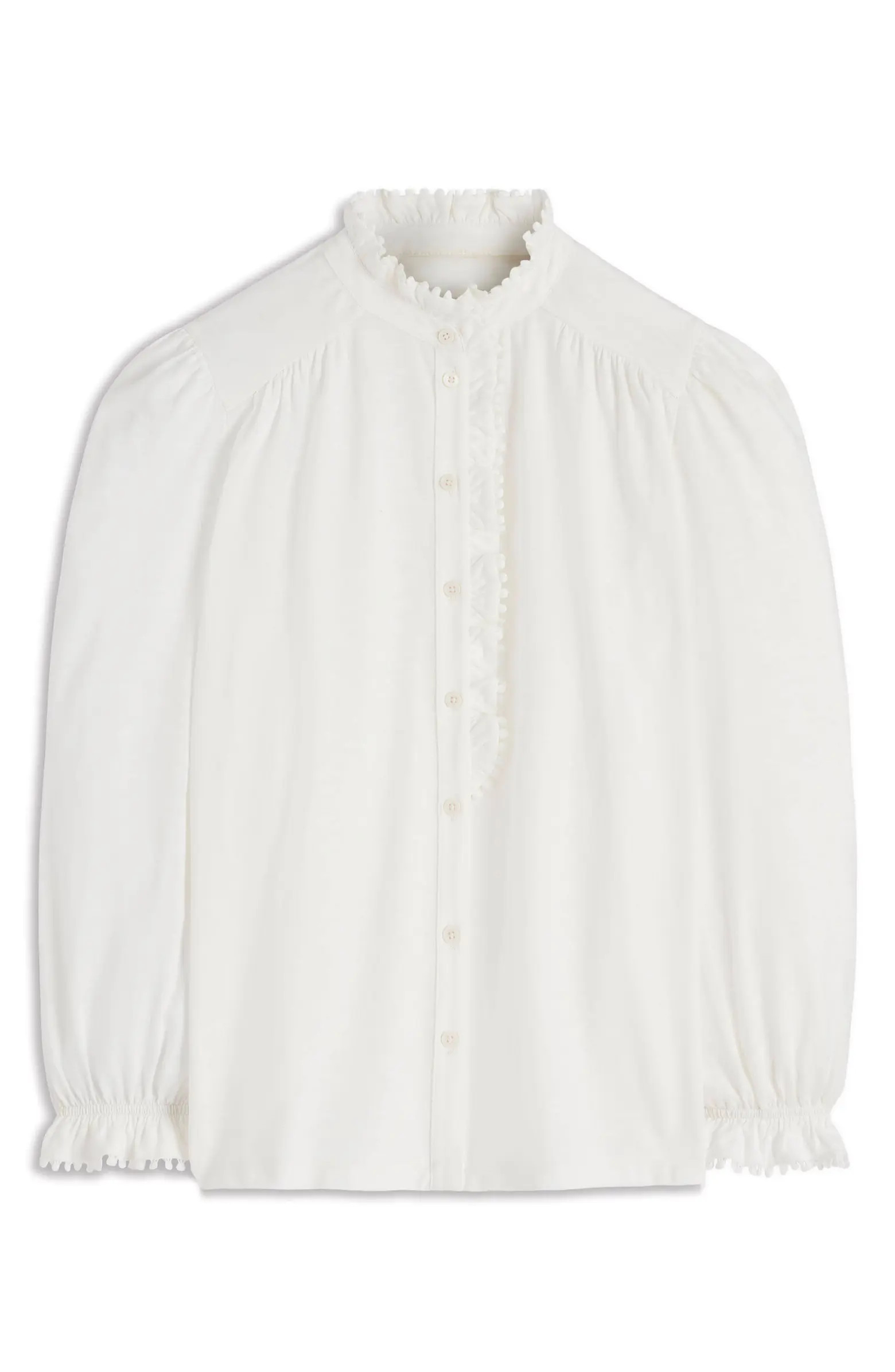 Maddie Lace Detail Shirt | Nordstrom