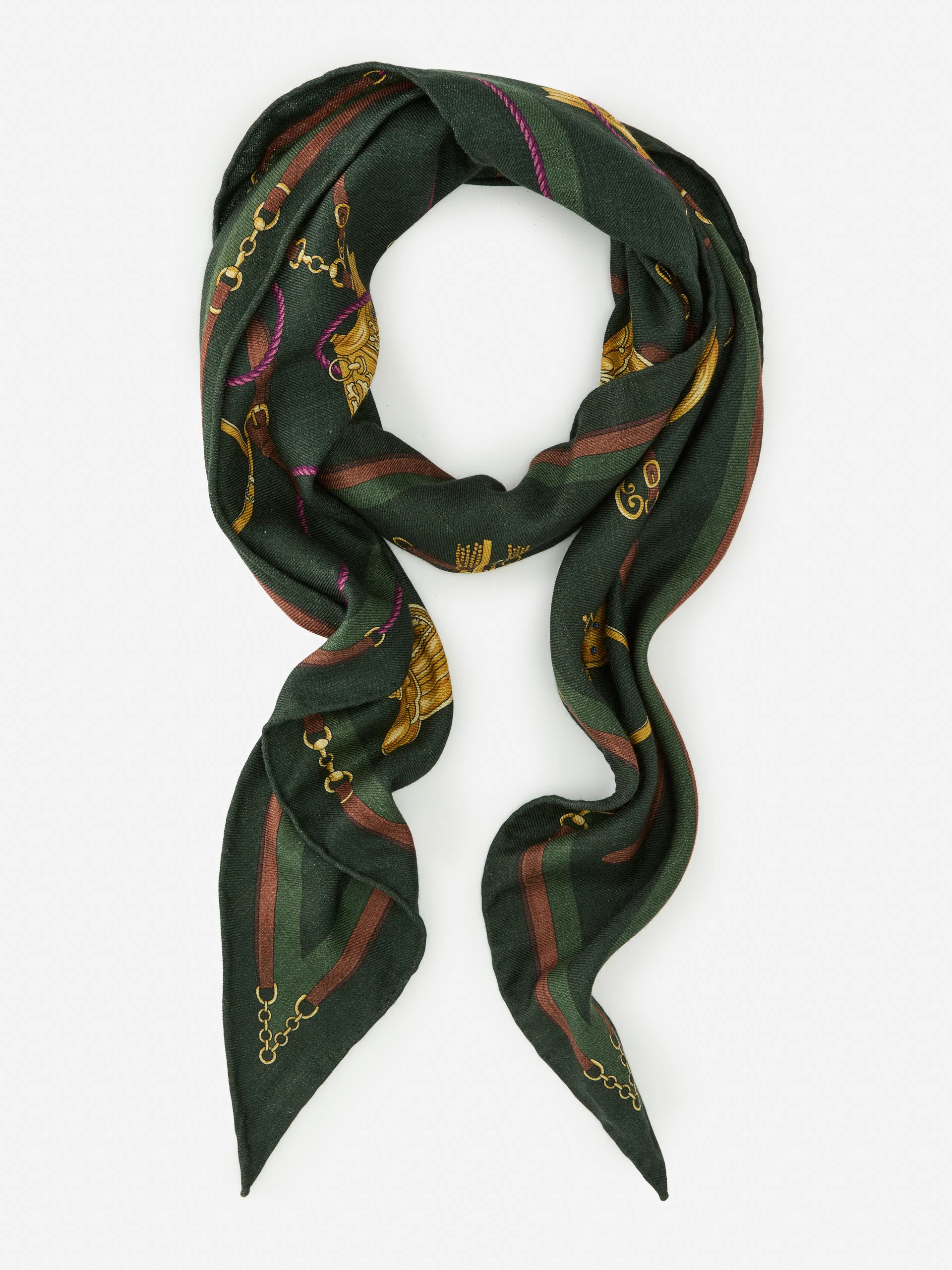 Sarita Cashmere & Silk Scarf in Neo Scylla Corner | J.McLaughlin
