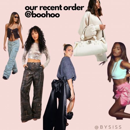 Boohoo recent order, can’t wait!! Adding some basic oversized tees to style it and some amazing boots we wear with the skirts. And our new balance to go with the cargo trousers 🎀🎀
.
Boohoo, bow skirt, spring order, cargo jeans, Cargo pants, spring trousers, oversized bag 

#LTKSeasonal #LTKstyletip #LTKMostLoved