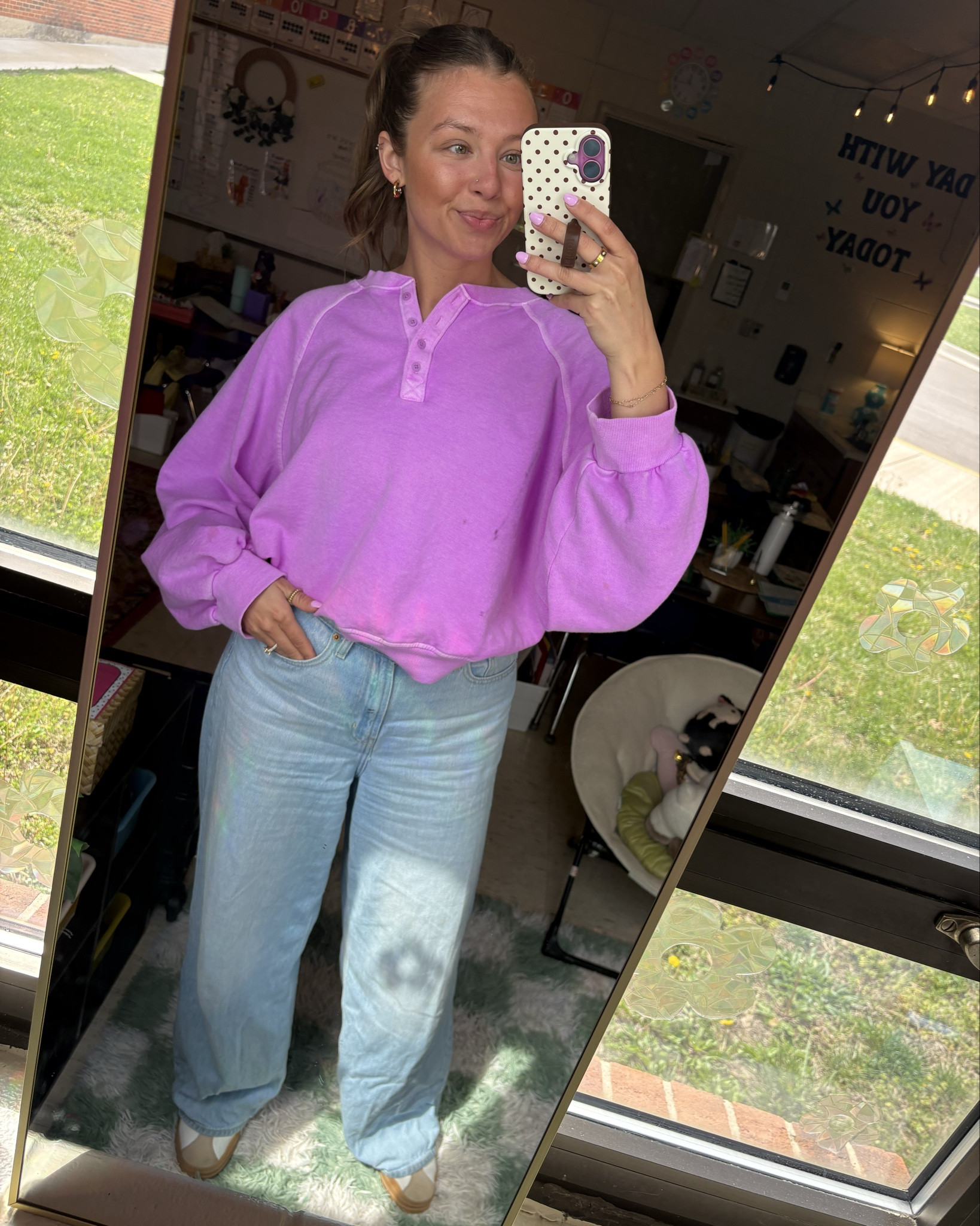 these old navy button ups are so cozy and cute!! 

love this color!!😍🫶🏼

#LTKWorkwear #LTKdayinmylife #LTKootd