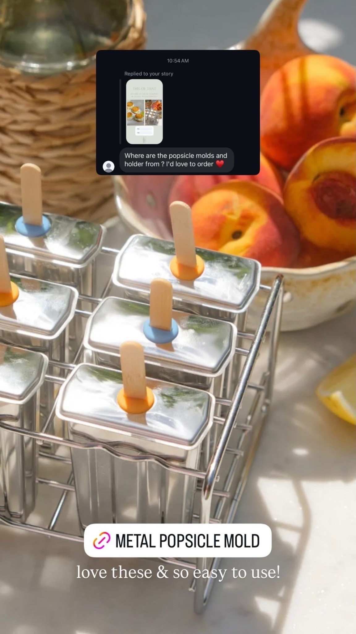 Metal popsicle mold from Amazon to make homemade popsicles this summer! Love that these are metal and easy to wash and use!

#LTKHome #LTKfoodie
