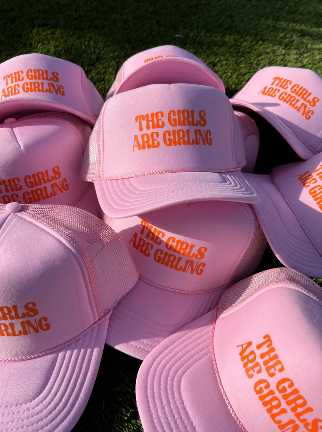 Girls Are Girling Trucker Hat - Etsy | Etsy (US)
