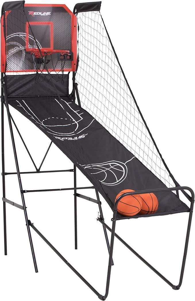 Redline Alley-Oop Single Basketball Shootout with Quick Connect Easy-to-Assemble Frame and Compac... | Amazon (US)
