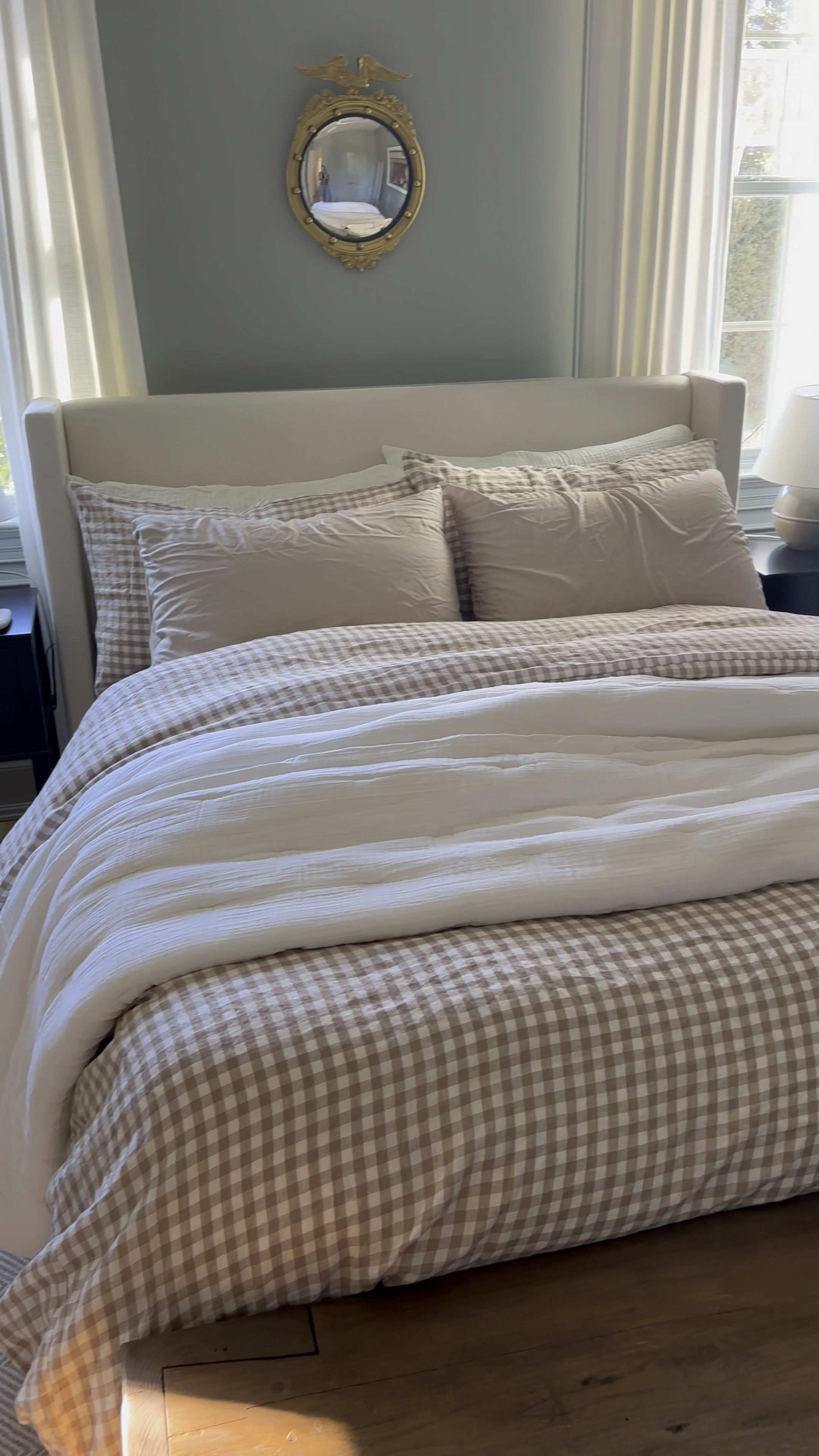 Our luxury bedding with Quince! The most beautiful bamboo sheets, european flax duvet and a cotton gauzy quilt!! 
@onequince #quincepartner


#LTKHome #LTKStyleTip