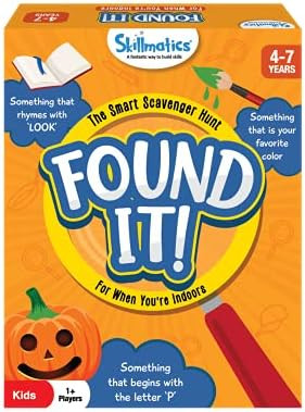 Skillmatics Card Game : Found It! Indoor Edition | Gifts, Stocking Stuffers for Ages 4-7 | Smart ... | Amazon (US)