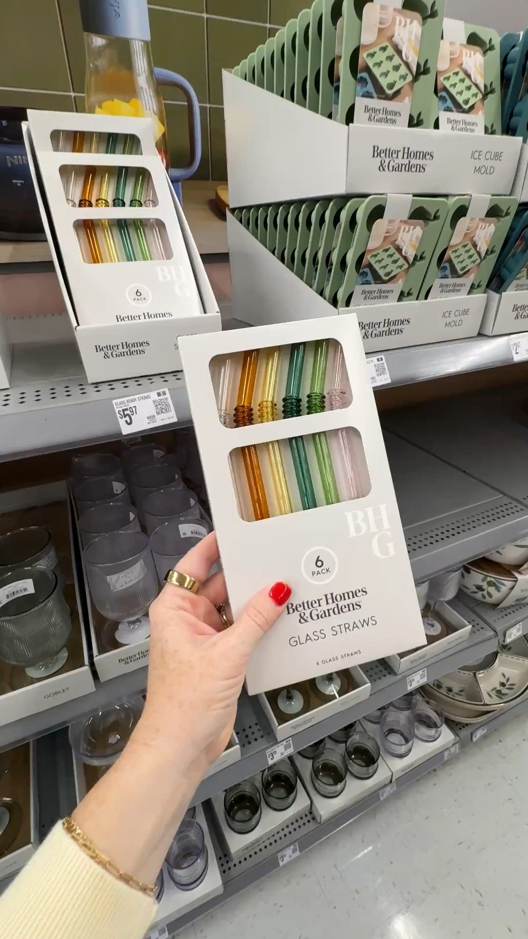Glass straws from Walmart! 

#LTKHome #LTKmomlife