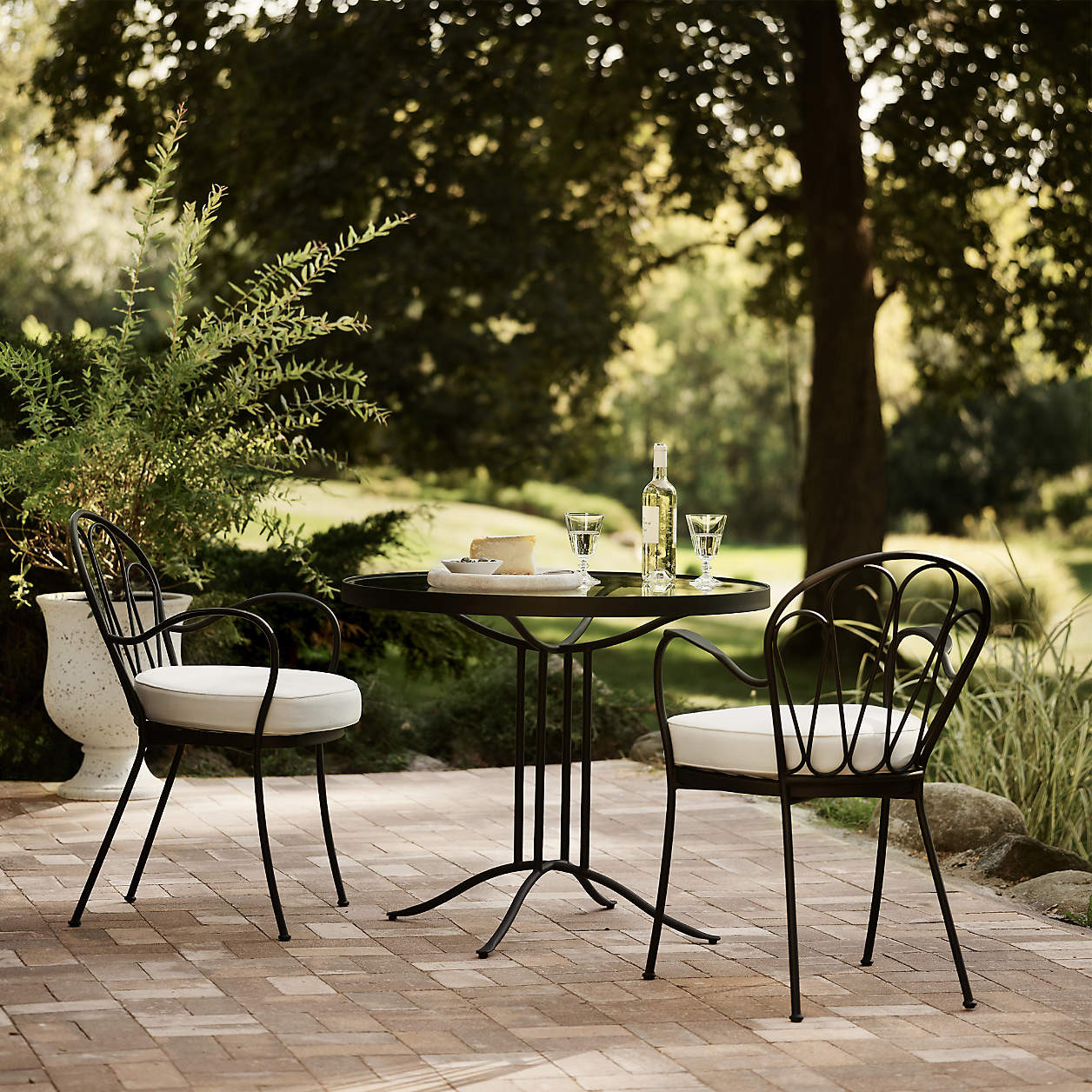 Sunbrella Canvas Fabric in Canvas | Crate & Barrel