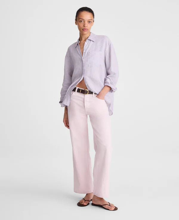 Low-Slung Baggy Crop Jean | Madewell