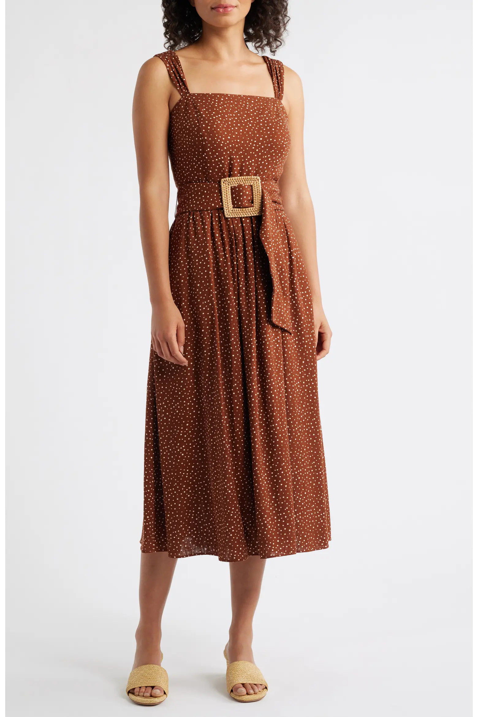 Buckle Fit & Flare Sundress (Women) | Nordstromrack | Nordstrom Rack