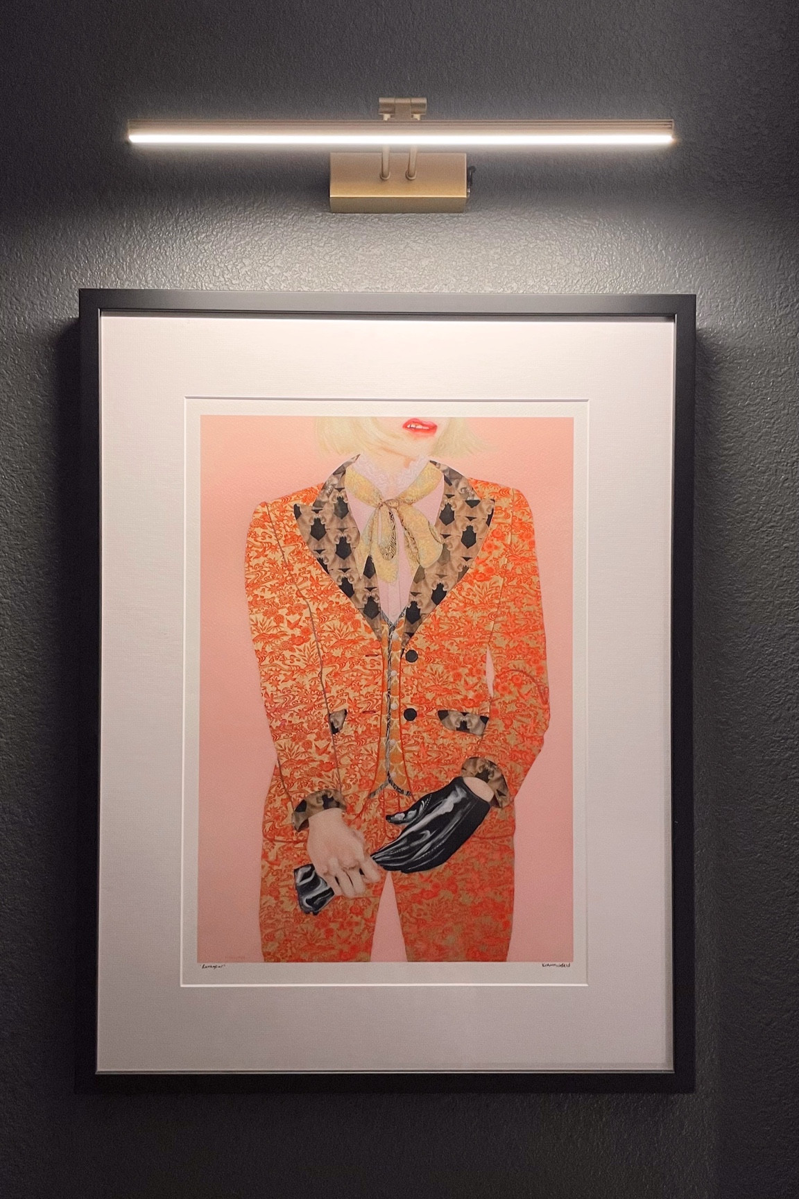 Love how our picture lights really elevate our space and highlight the artwork by Lisa Krannichfeld | Amazon Remote Picture Light (Gold, 16”) 

#LTKunder50 #LTKhome #LTKFind