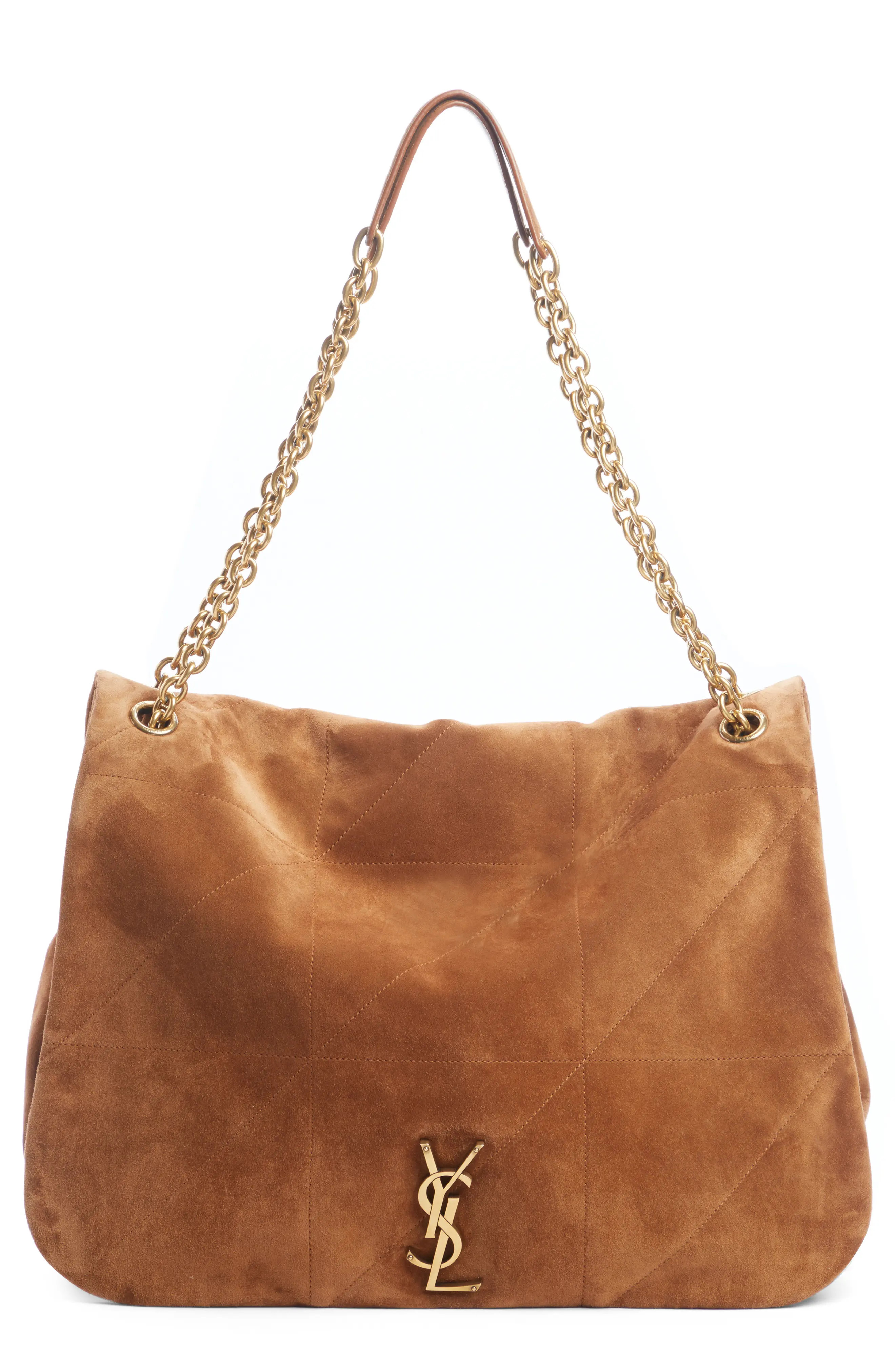 Saint Laurent Jamie 4.3 Patchwork Suede Shoulder Bag (Women) | Nordstrom | Nordstrom