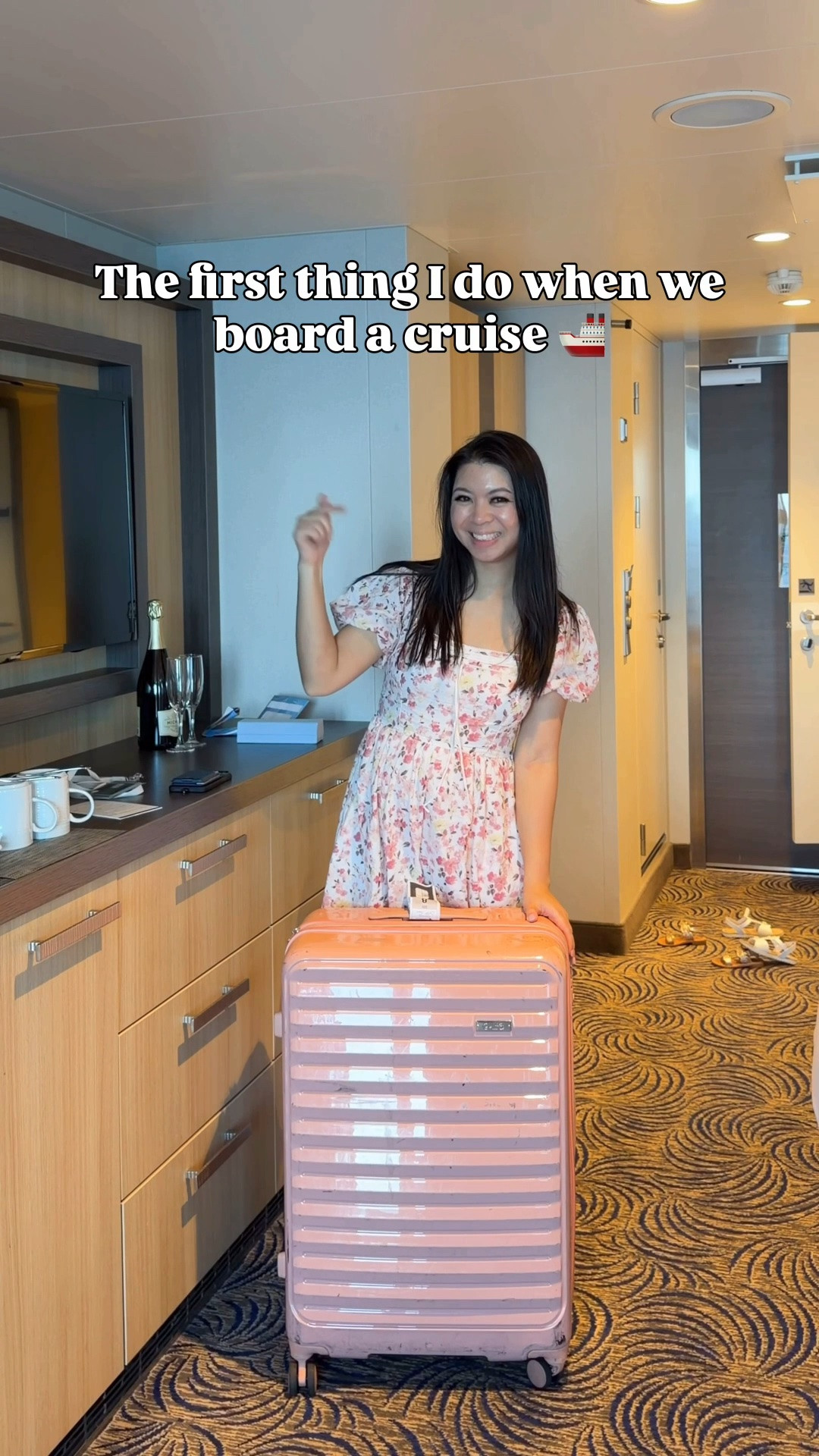 The first thing I do when we board a cruise 🚢 

Dress, Vacation essentials, Collapsible laundry basket, magnetic hooks, outlets, white noise machine, mesh beach tote, packing cubes, id holder, stepping stool

#LTKtravel #LTKsummer #LTKhome