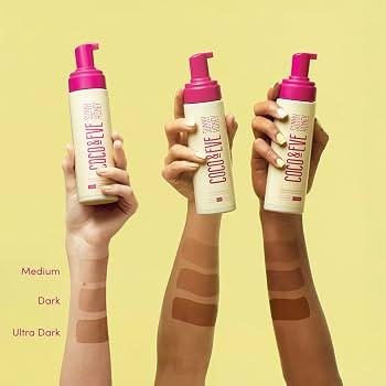 Coco & Eve Self Tanner Foam Kit - (Medium) Streak-Free Sunless Tanning Mousse, Tropically Scented... | Amazon (US)