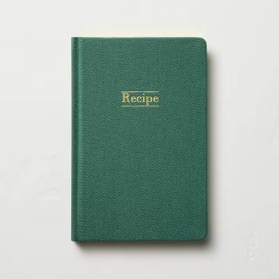 240 Page Recipe Book Green - Hearth & Hand™ with Magnolia | Target