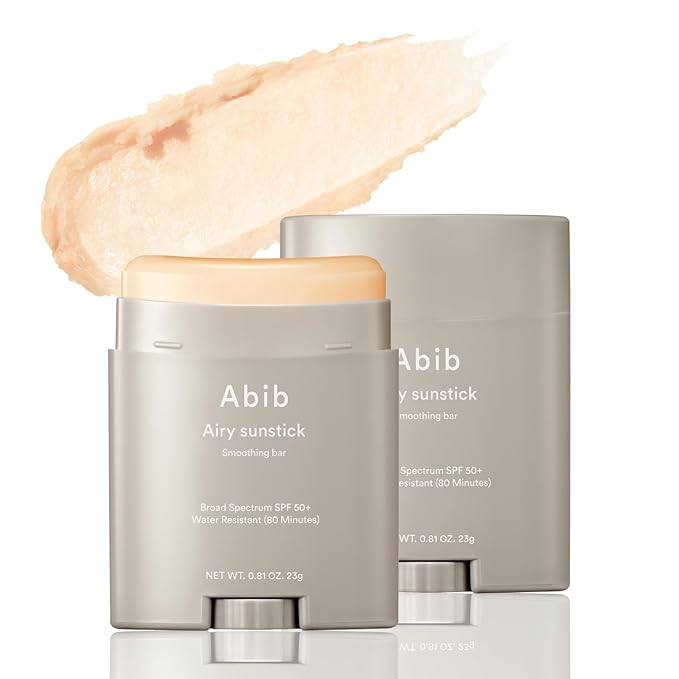 Abib Airy Sunstick Smoothing Bar SPF50 | Non-Sticky Matte Finish Sun Protection for Face and Body... | Amazon (US)