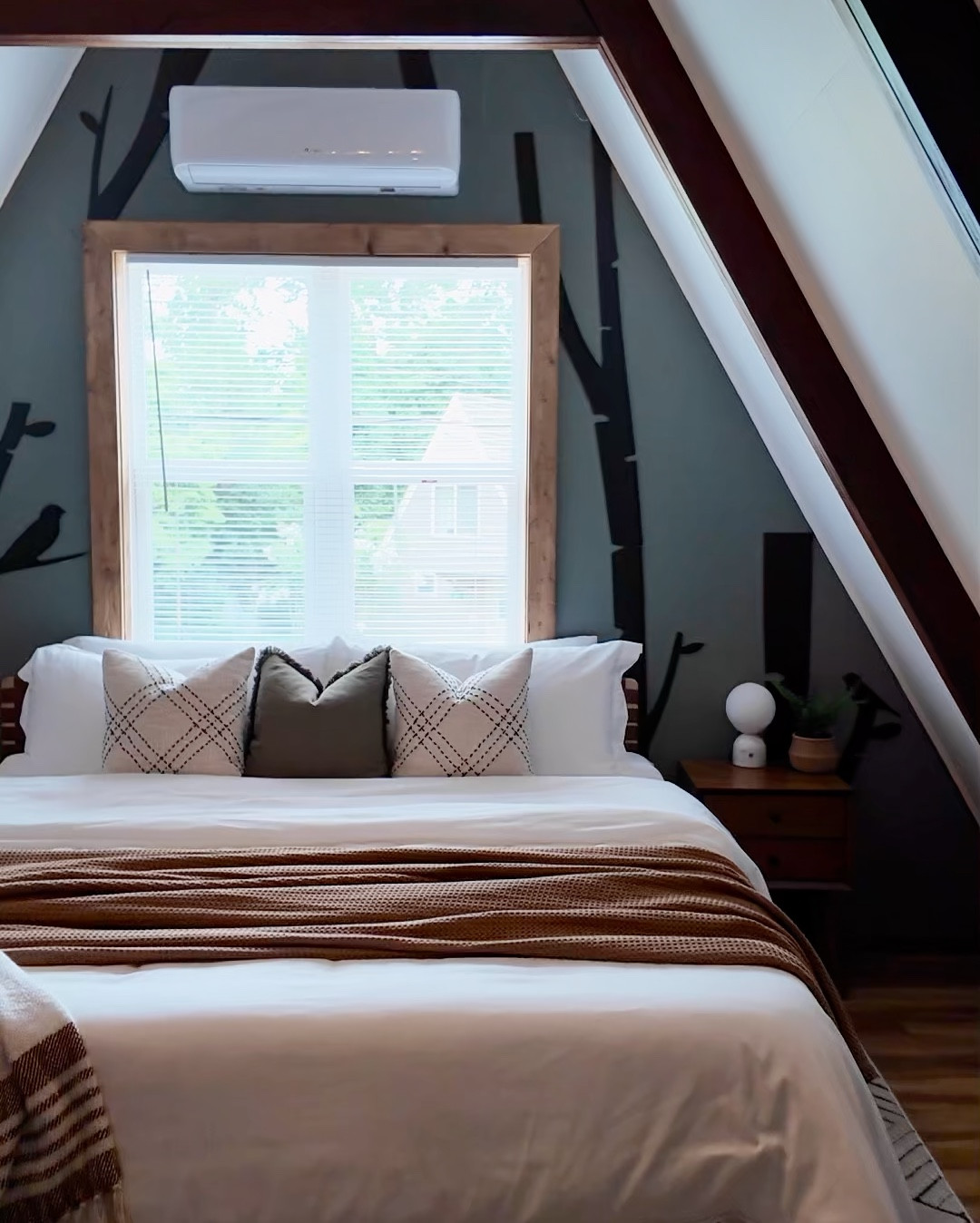 Added tree house vibes in our Lake Santeetlah Airbnb! Fun and easy way- these 3D birch trees come pre- cut and easy to install!

#LTKStyleTip #LTKHome #LTKTravel