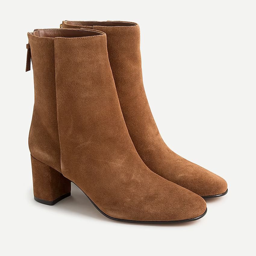 Willa suede ankle boots | J.Crew US